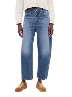 Women’s Gap Barrel High-Rise Crop Jeans Size 10